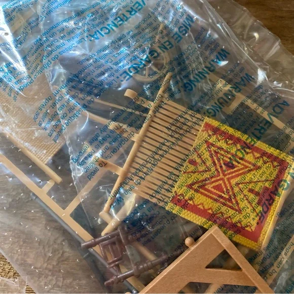 PLAYMOBIL Retired Set 7855 Knights Market Stand - Picture 4 of 9